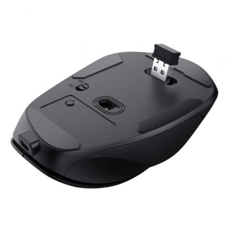 Trust Fyda Ratón Ergonómico Inalámbrico Eco con Batería Recargable Hasta 2400 DPI